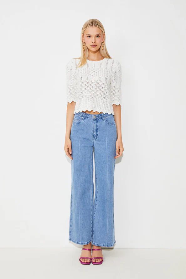 Jeans blauw Suncoo Paris