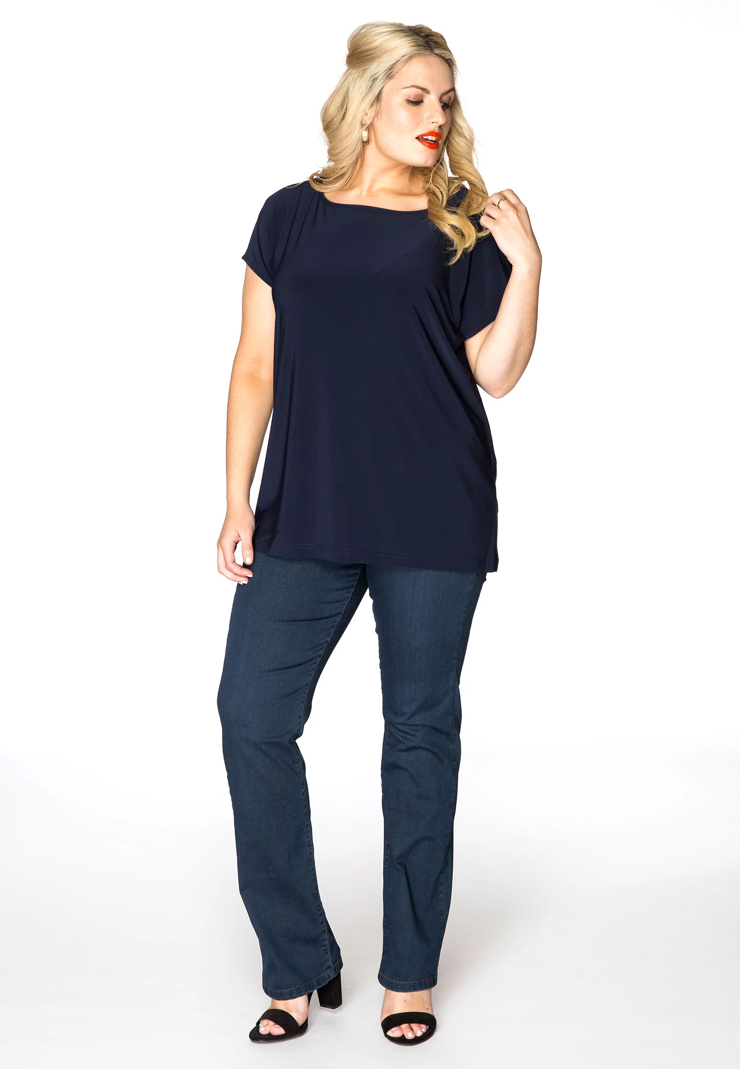 Jeans blauw Yoek