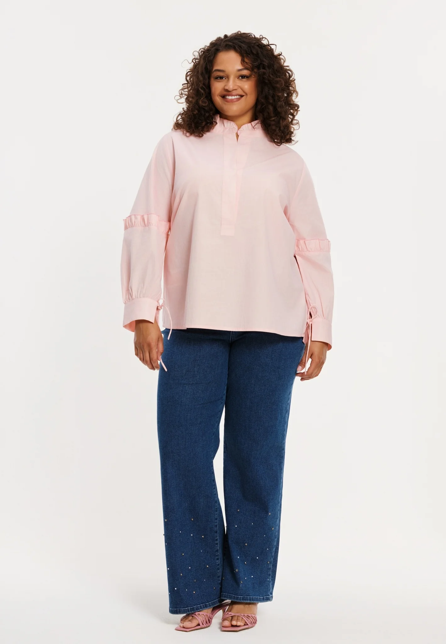 Jeans blauw Yoek