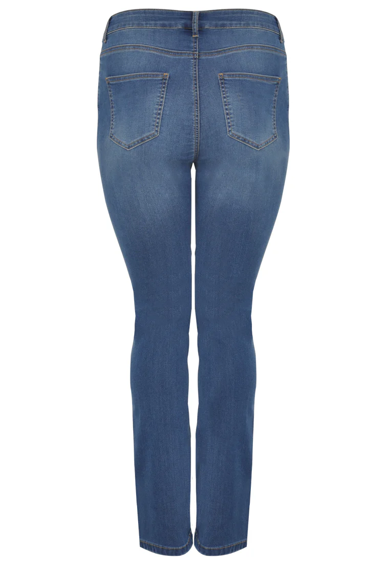 Jeans blauw Yoek - Image 2