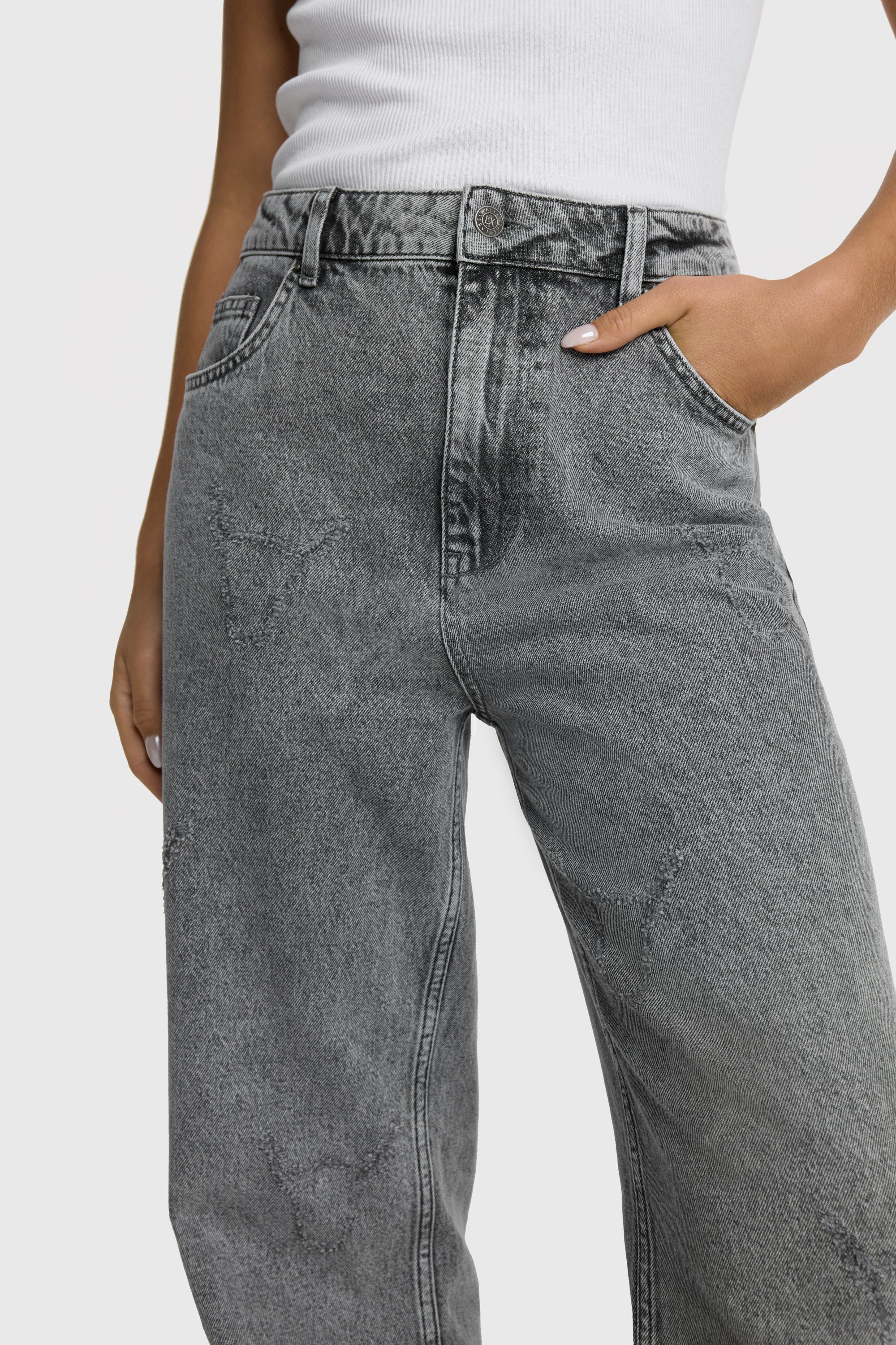 Jeans grijs ALIX The Label - Image 5