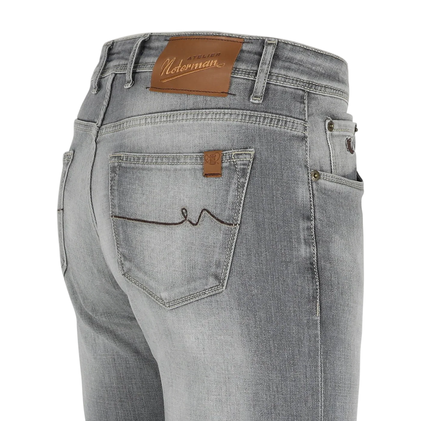 Jeans grijs Atelier Noterman - Image 3