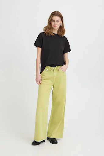Jeans groen ICHI - Image 5