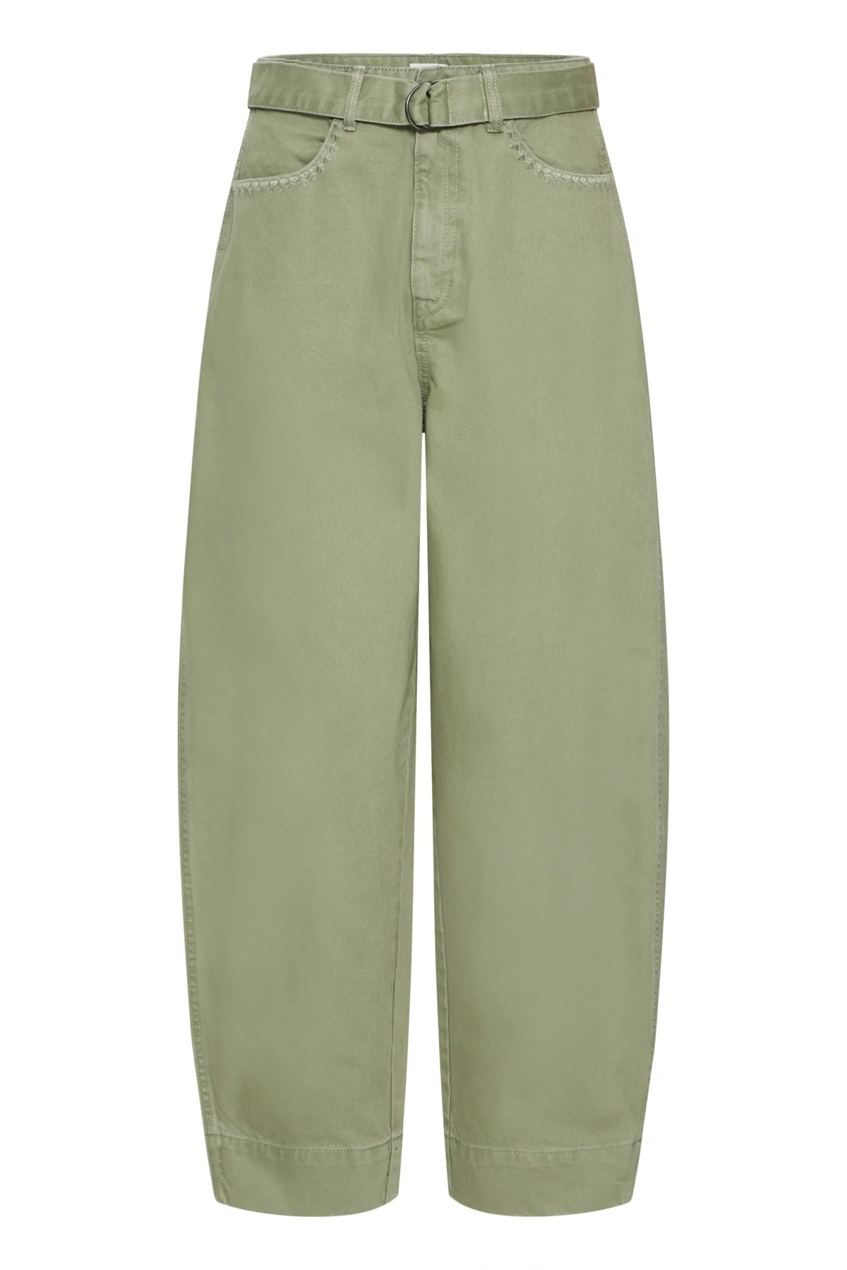 Jeans groen ICHI - Image 6