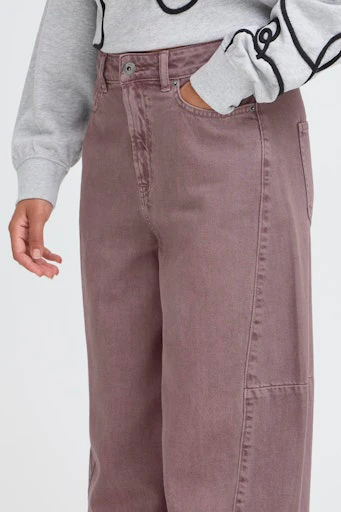 Jeans rood ICHI - Image 4