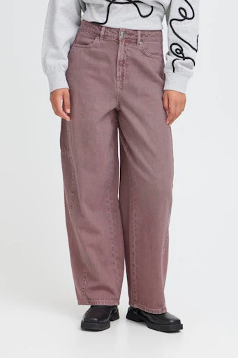 Jeans rood ICHI - Image 6