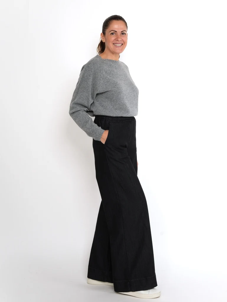 Jeans zwart BLACK ROSE
