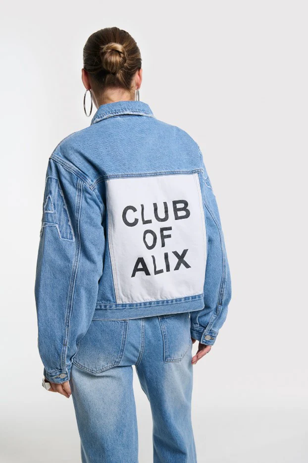 Jeansjassen blauw ALIX The Label