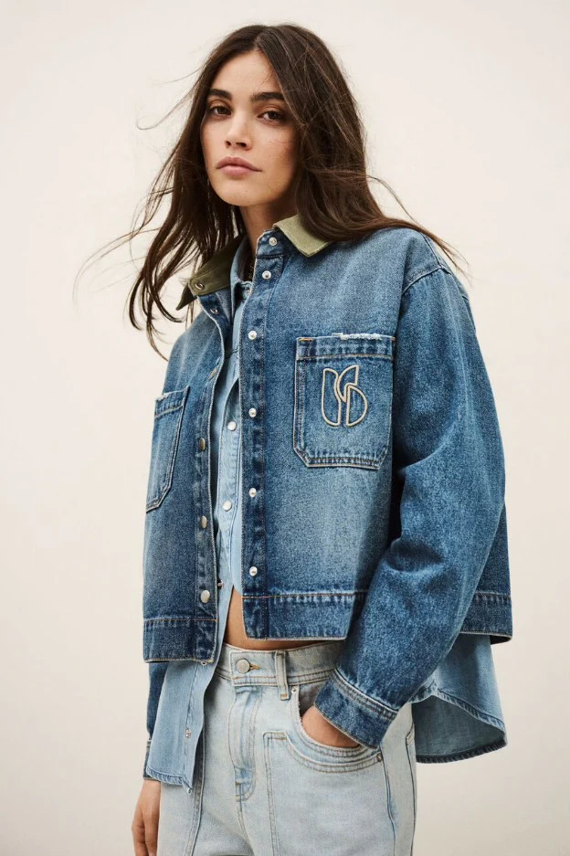 Jeansjassen blauw ba&sh