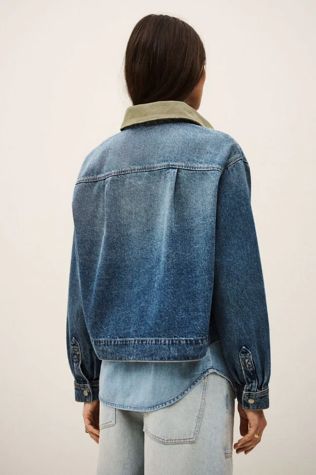 Jeansjassen blauw ba&sh - Image 3