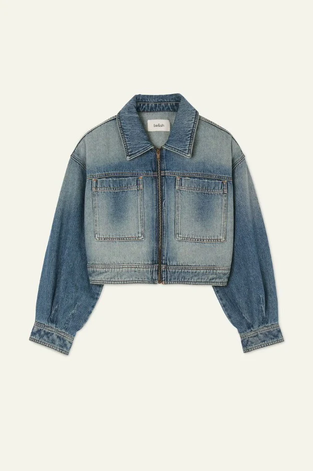 Jeansjassen blauw ba&sh - Image 4