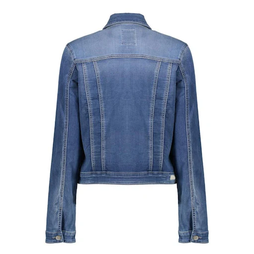Jeansjassen blauw Geisha - Image 4