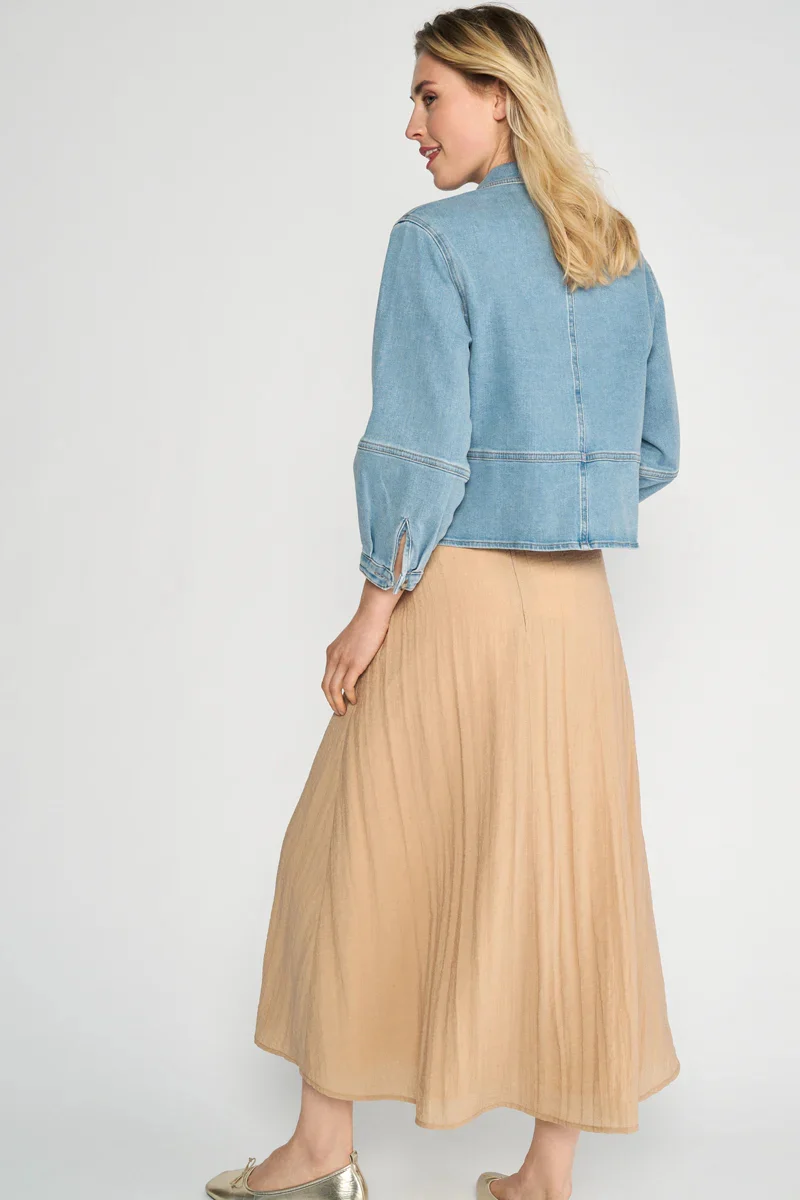 Jeansjassen blauw Marie Méro - Image 2