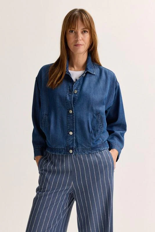 Jeansjassen blauw Mayerline