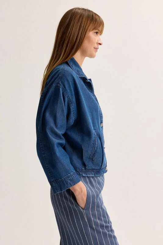 Jeansjassen blauw Mayerline - Image 5