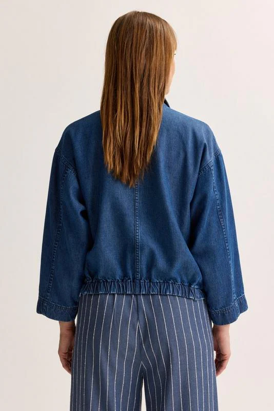 Jeansjassen blauw Mayerline - Image 6
