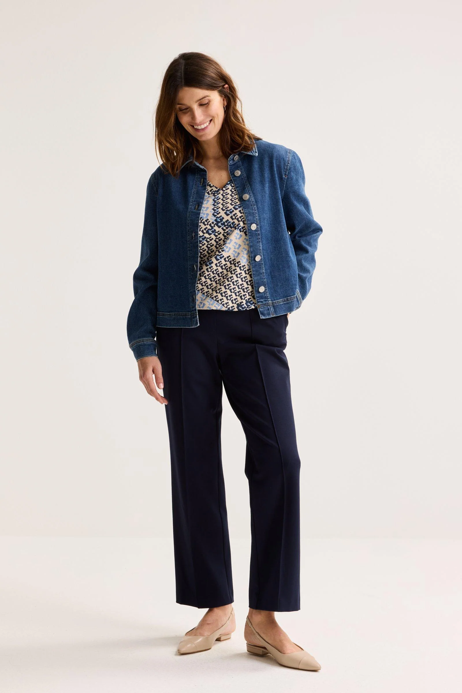 Jeansjassen blauw Mayerline - Image 2