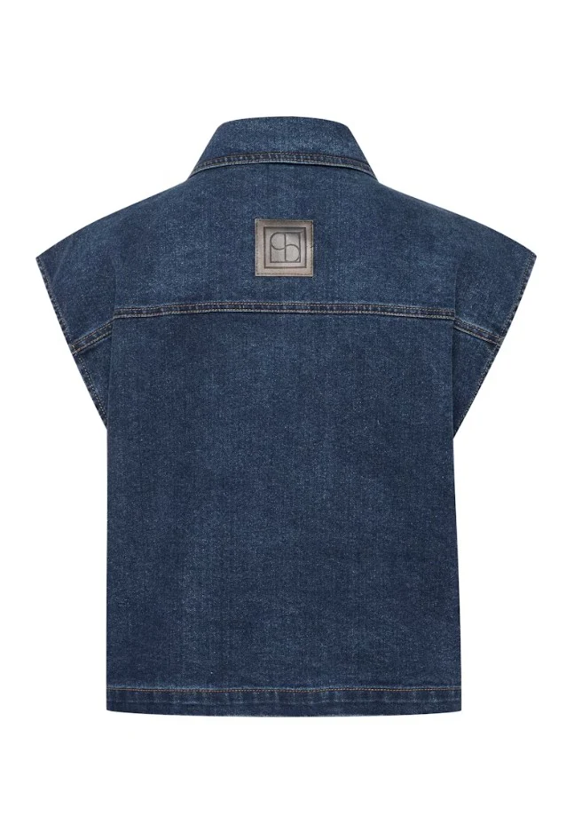 Jeansjassen blauw Soaked In Luxury - Image 2