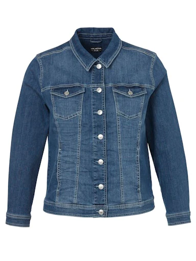 Jeansjassen blauw Via Appia Due