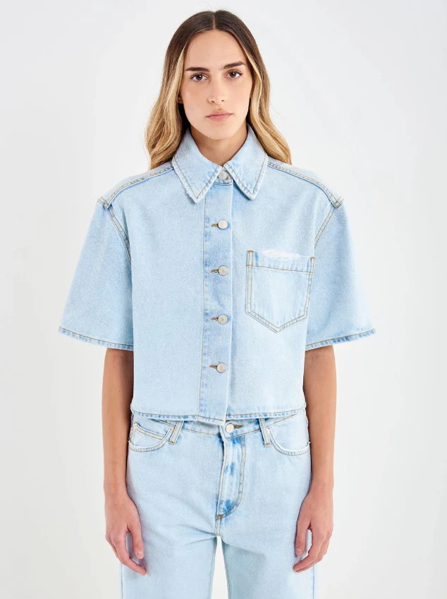 Jeansjassen blauw Vicolo