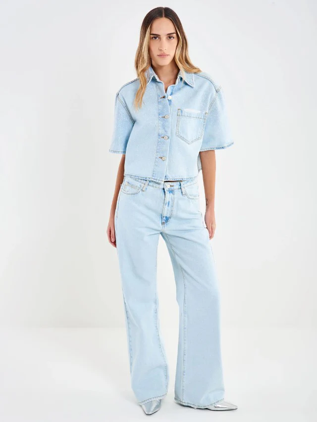 Jeansjassen blauw Vicolo - Image 2