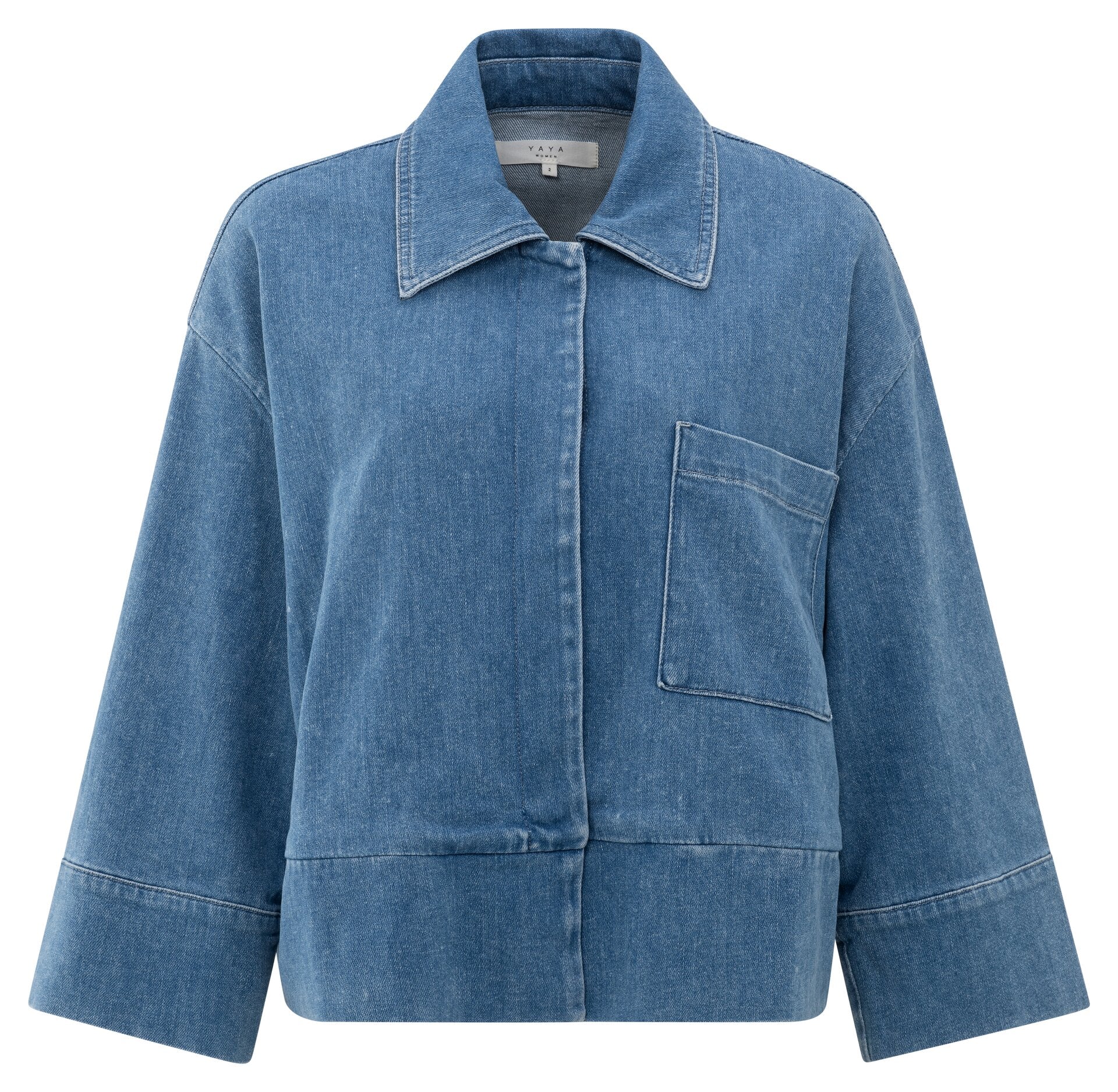 Jeansjassen blauw YAYA