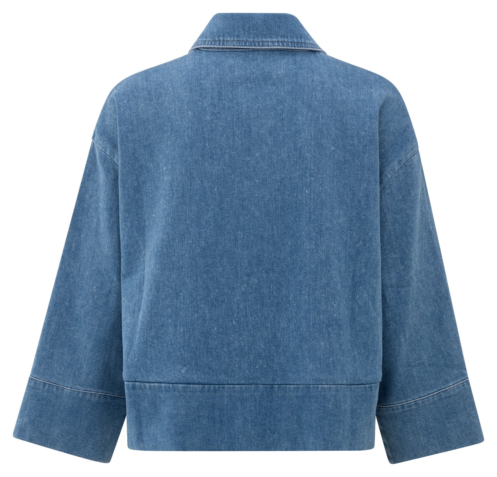 Jeansjassen blauw YAYA - Image 2