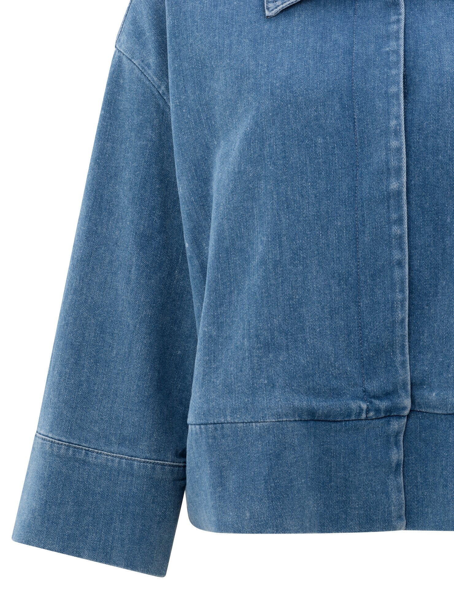 Jeansjassen blauw YAYA - Image 3