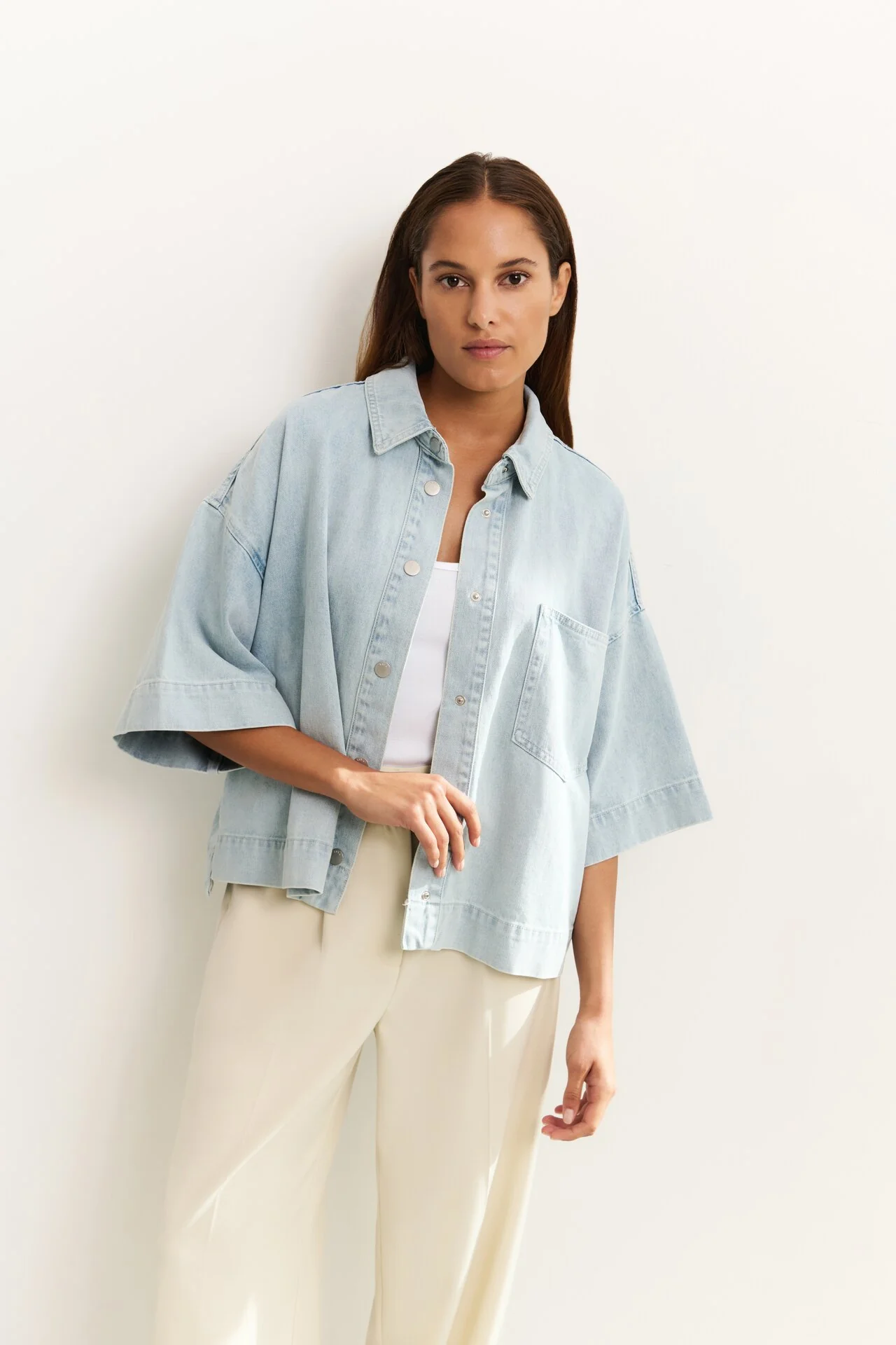 Jeansjassen blauw YAYA