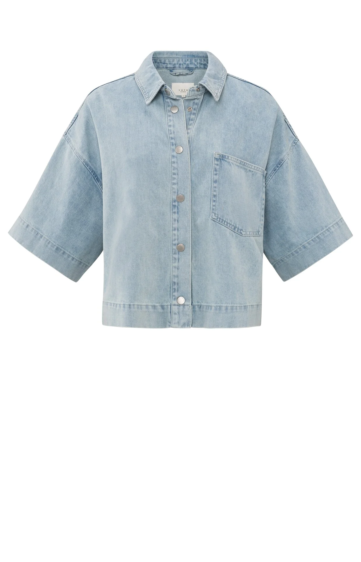 Jeansjassen blauw YAYA - Image 2