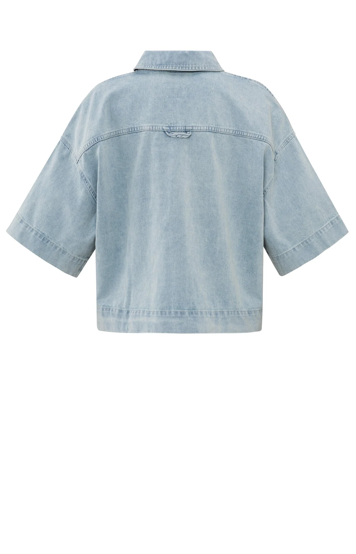 Jeansjassen blauw YAYA - Image 3