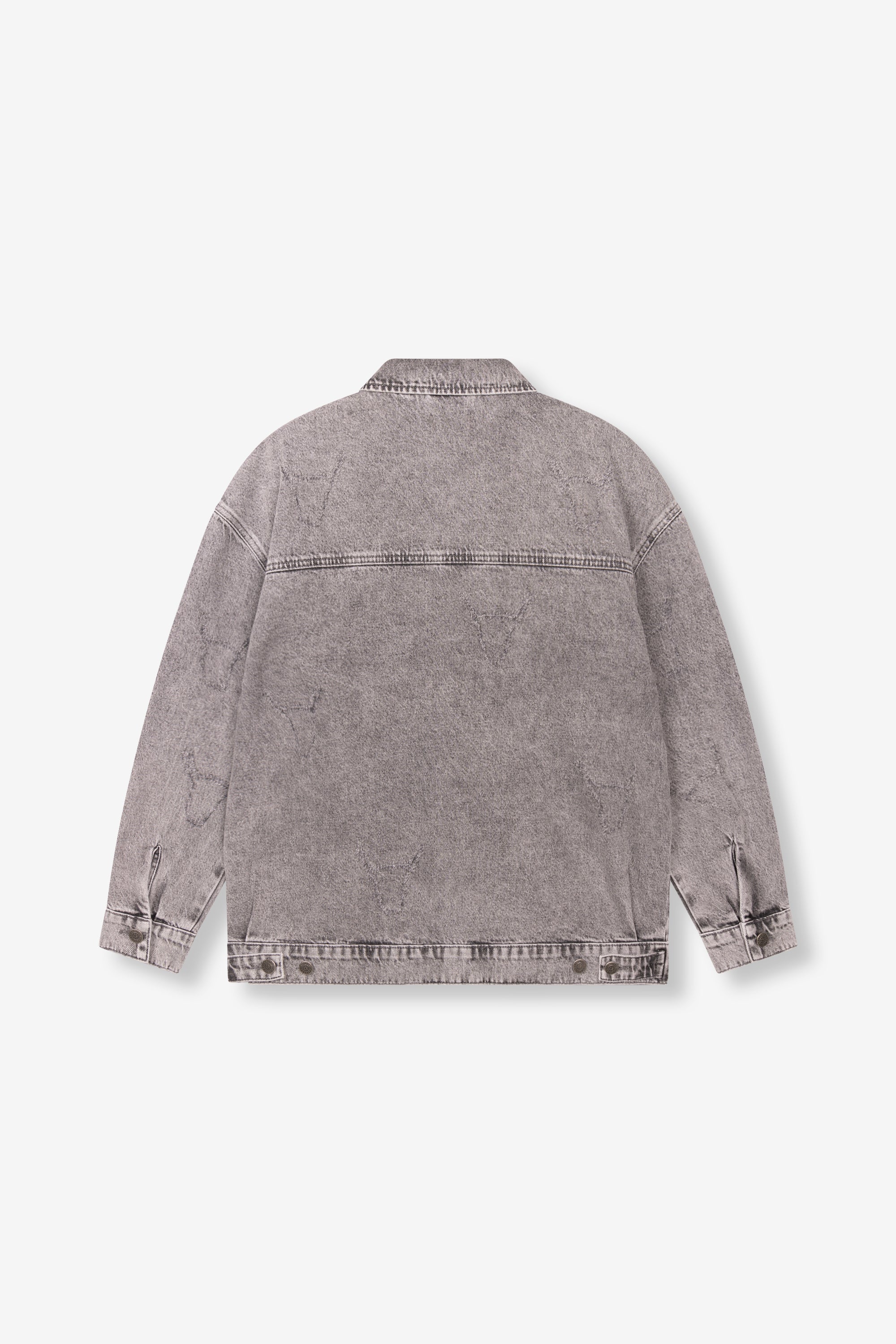 Jeansjassen grijs ALIX The Label - Image 4
