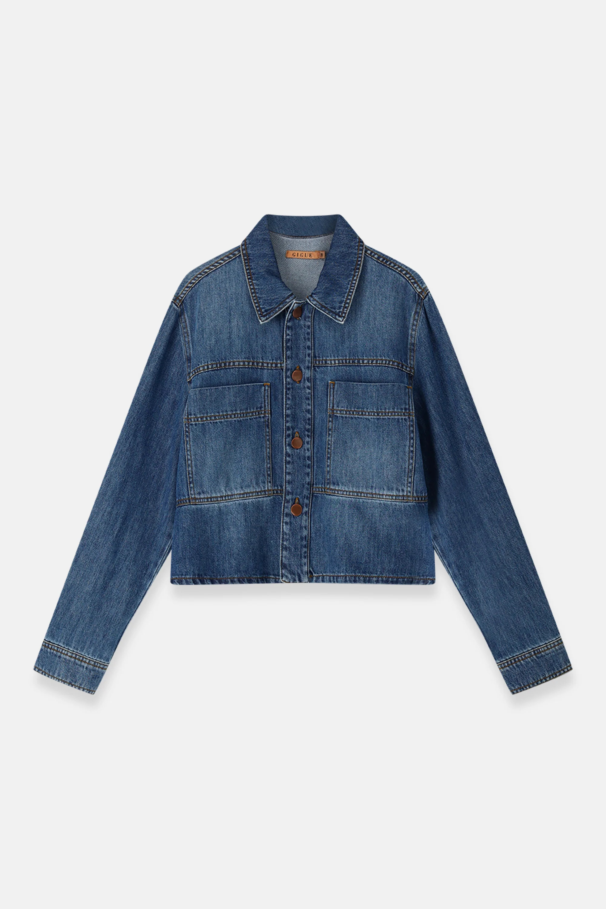 Jeansjassen navy Gigue