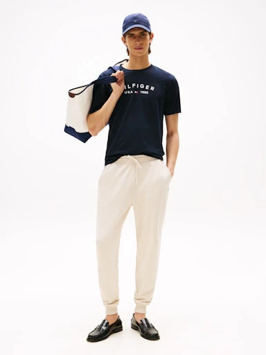 Jogging beige Tommy Hilfiger