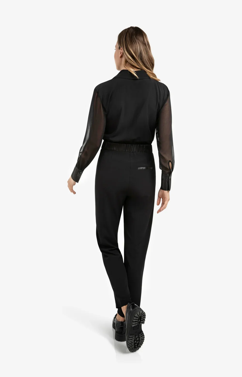 Jumpsuit zwart YAYA - Image 2