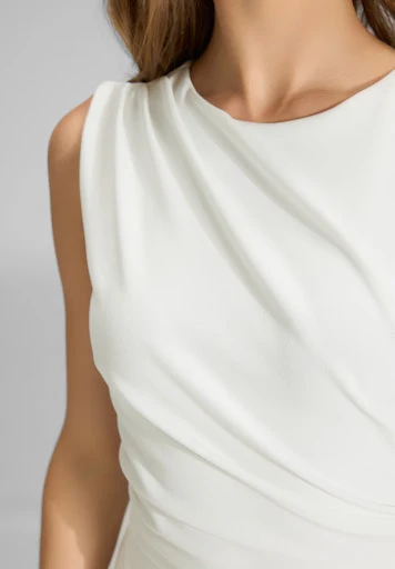 Jumpsuits korte mouw beige SWING - Image 5