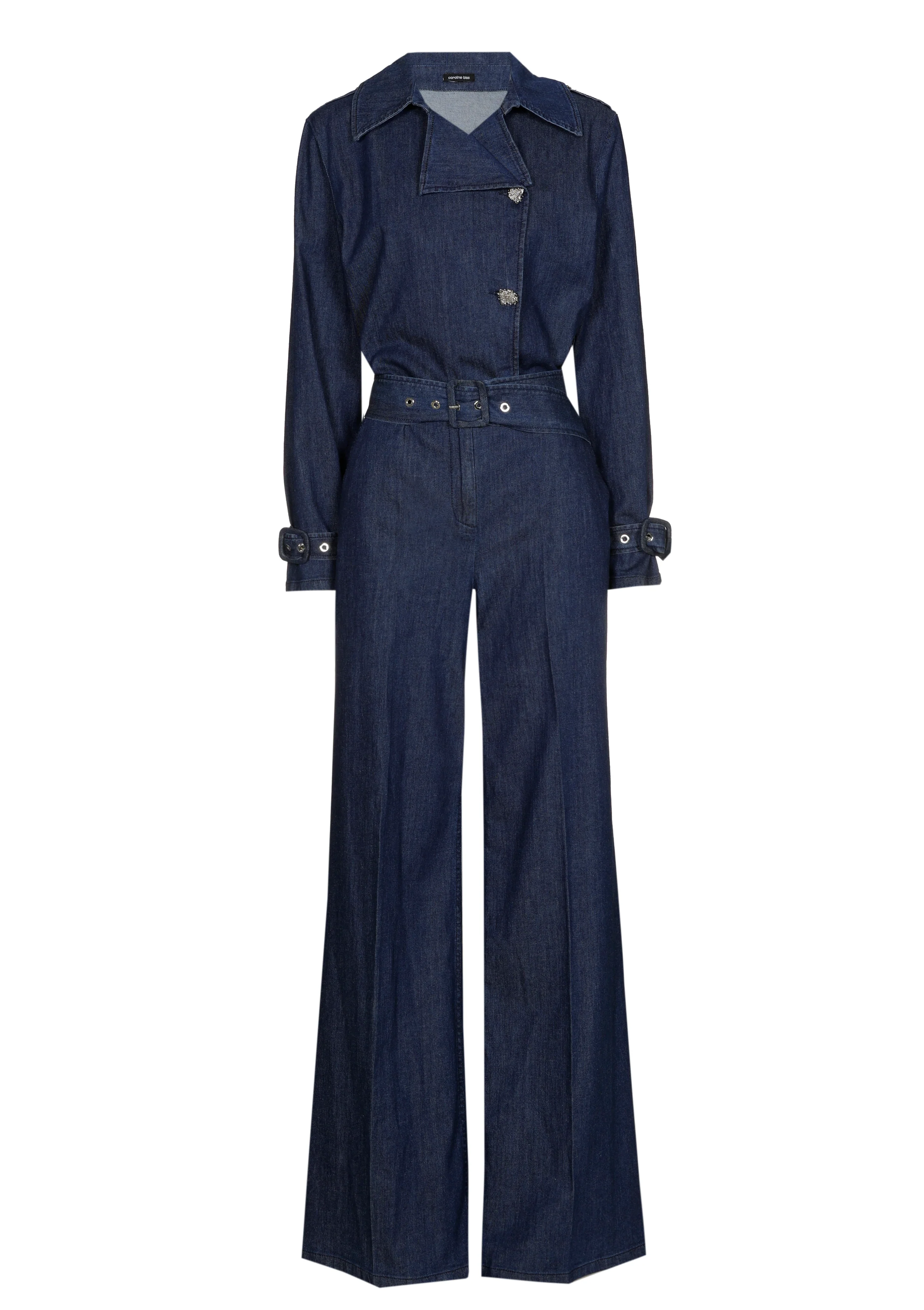 Jumpsuits lange mouw blauw Caroline Biss - Image 2