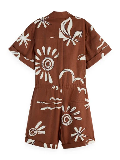 Jumpsuits korte mouw bruin Scotch & Soda - Image 2