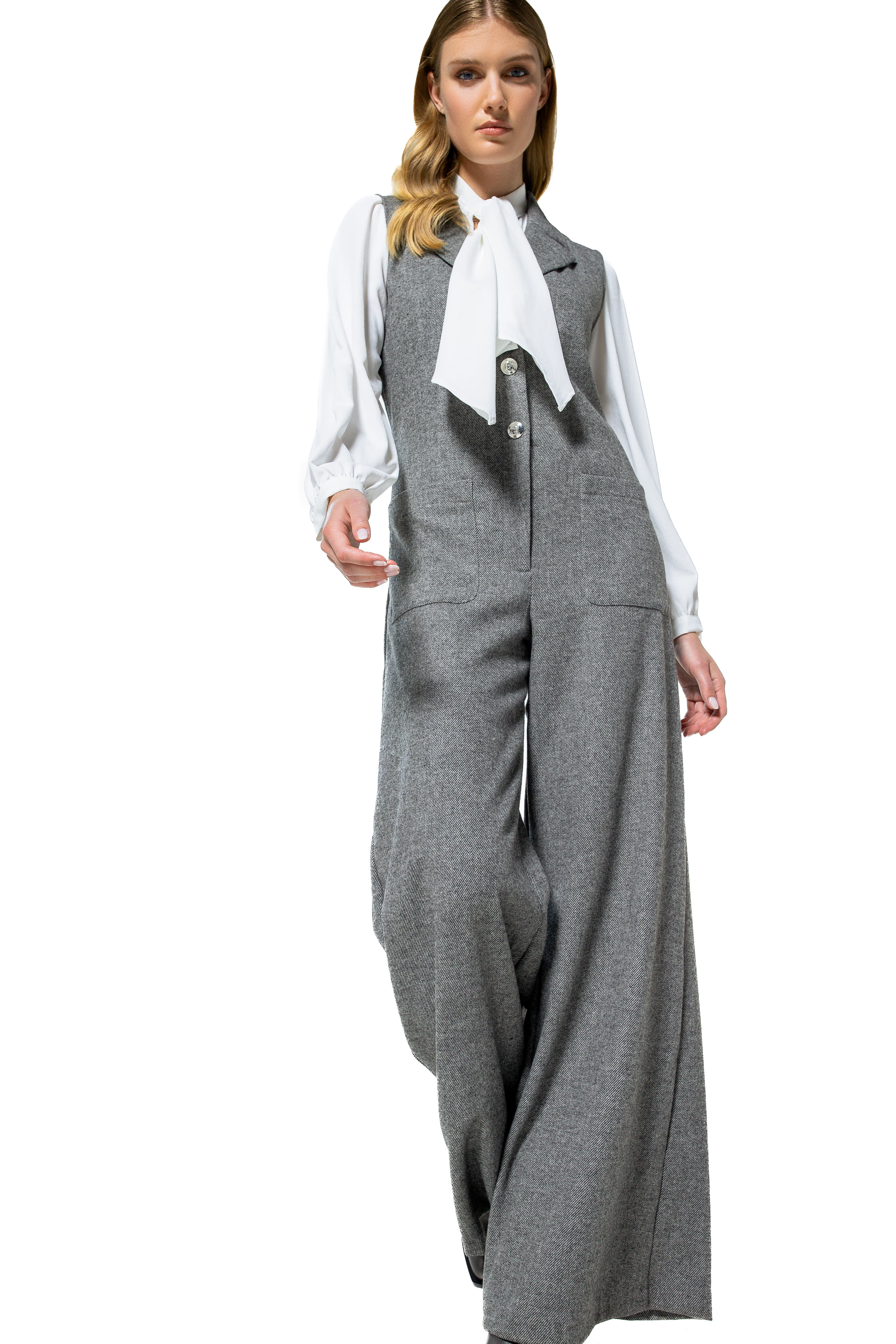 Jumpsuits zonder mouw grijs Caroline Biss - Image 3