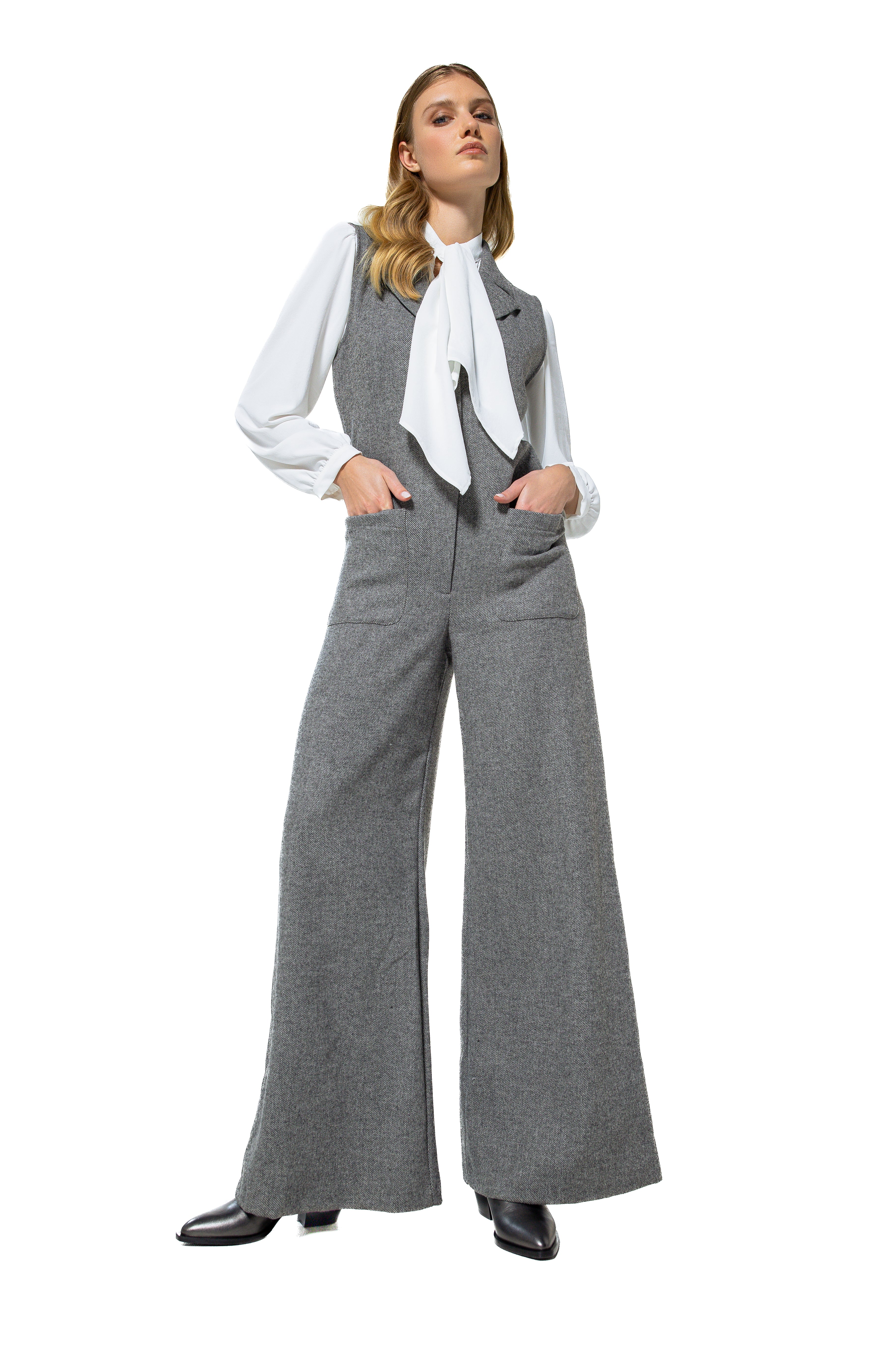Jumpsuits zonder mouw grijs Caroline Biss - Image 4
