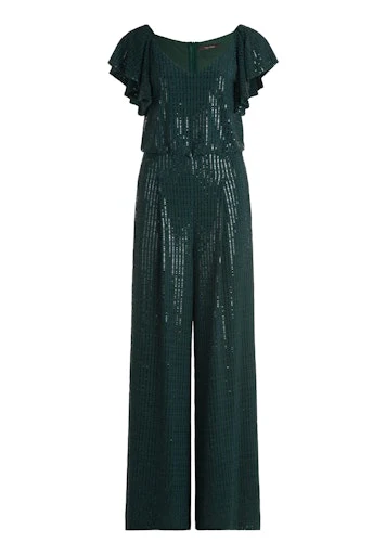 Jumpsuits korte mouw groen Vera Mont