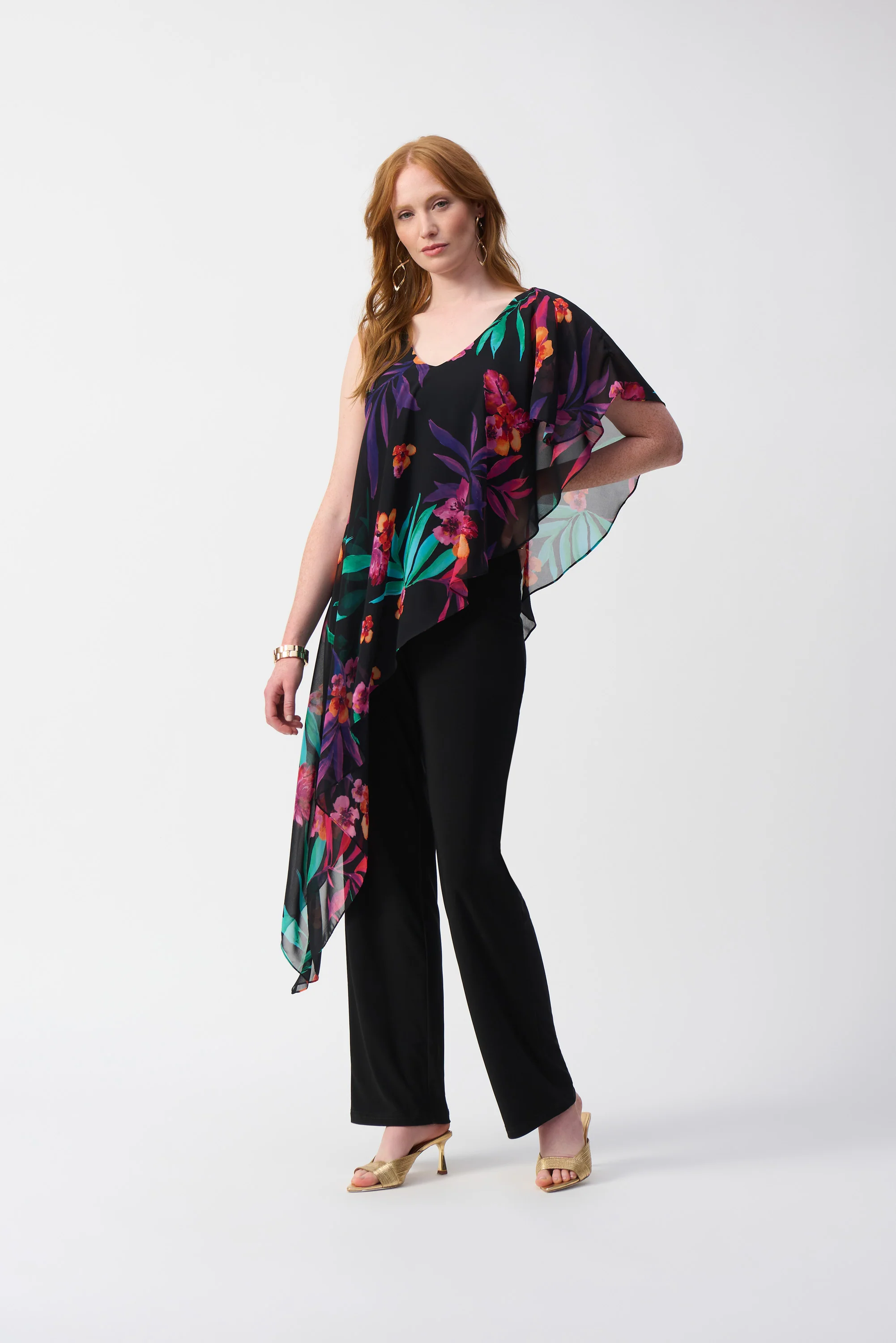 Jumpsuits korte mouw multicolor Joseph Ribkoff