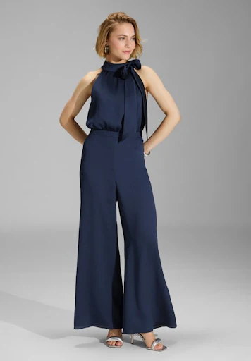 Jumpsuits korte mouw navy SWING - Image 3