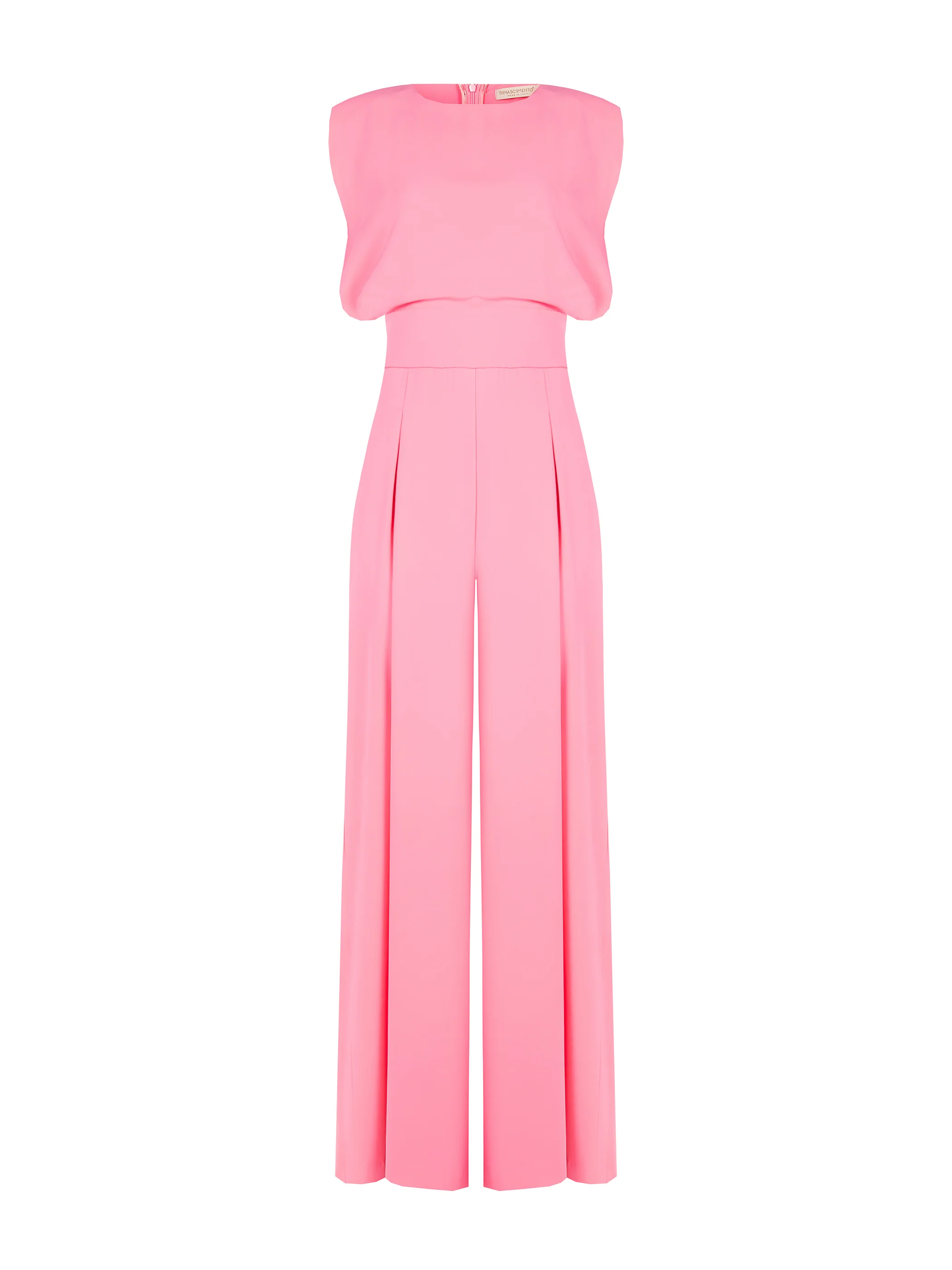 Jumpsuits korte mouw roze Rinascimento