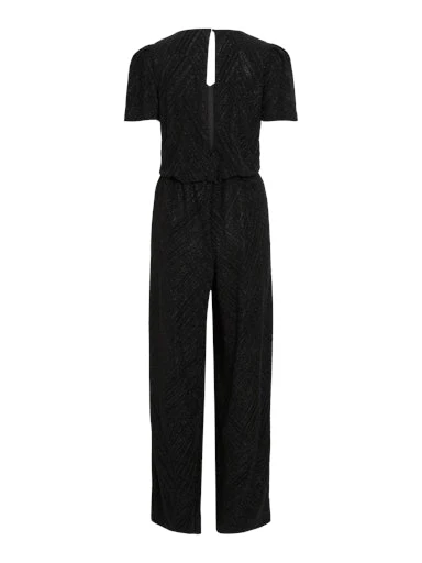 Jumpsuits korte mouw zwart VILA - Image 2