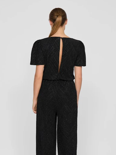 Jumpsuits korte mouw zwart VILA - Image 5