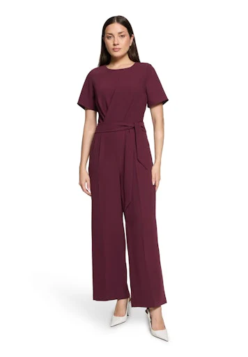 Jumpsuits korte mouw paars Betty & Co - Image 3