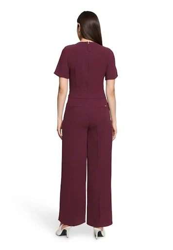 Jumpsuits korte mouw paars Betty & Co - Image 4