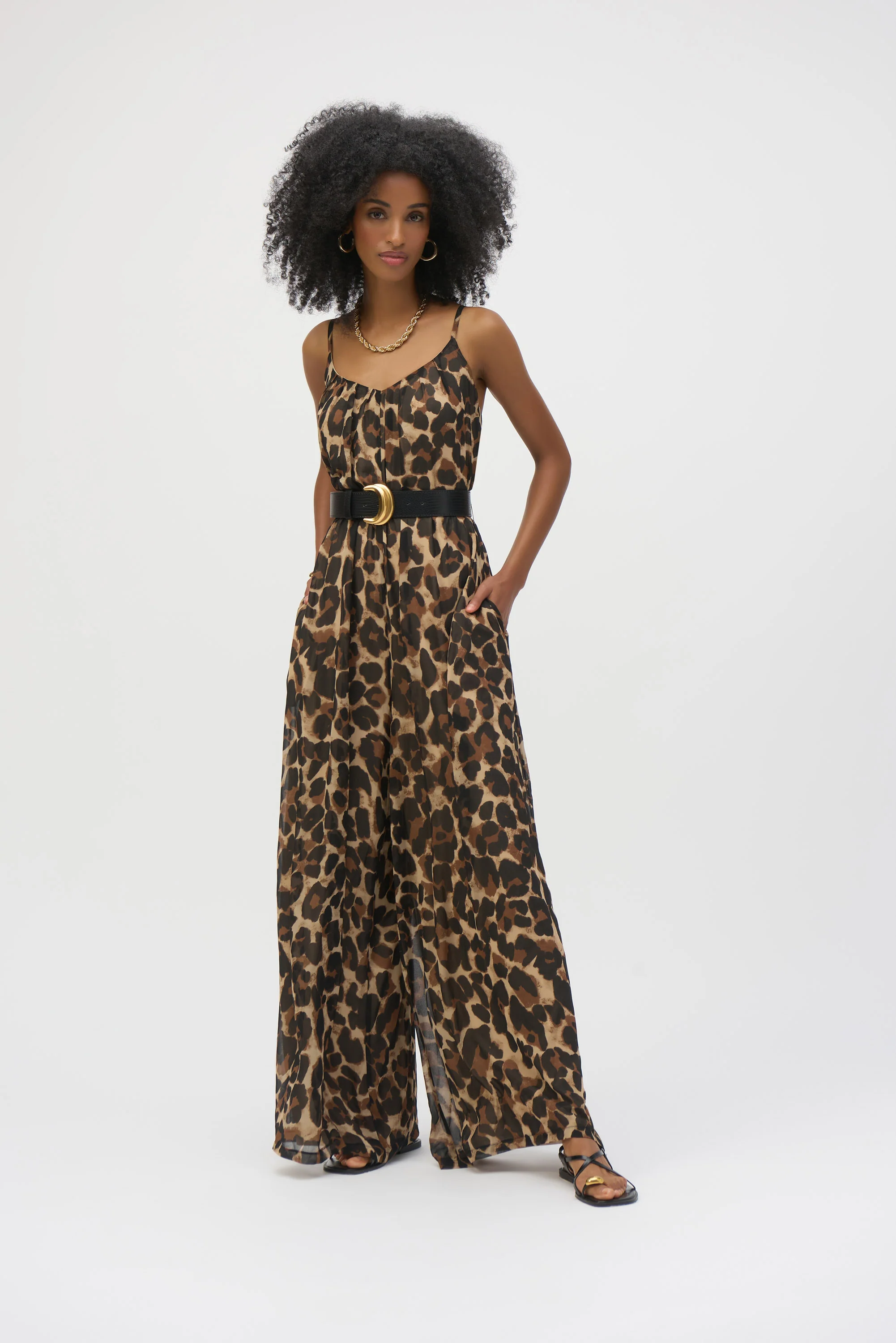 Jumpsuits zonder mouw beige Joseph Ribkoff