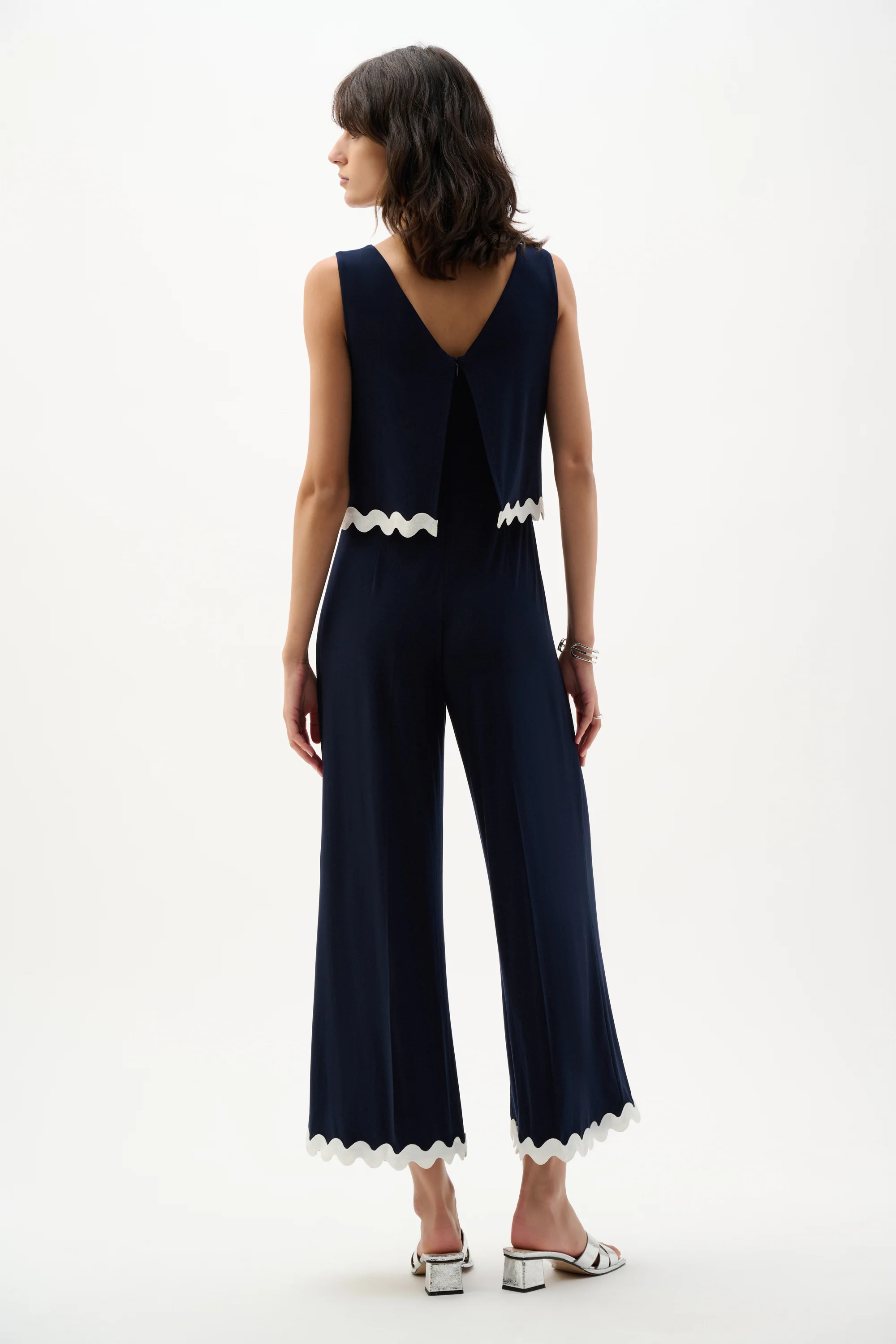 Jumpsuits zonder mouw blauw Joseph Ribkoff - Image 2